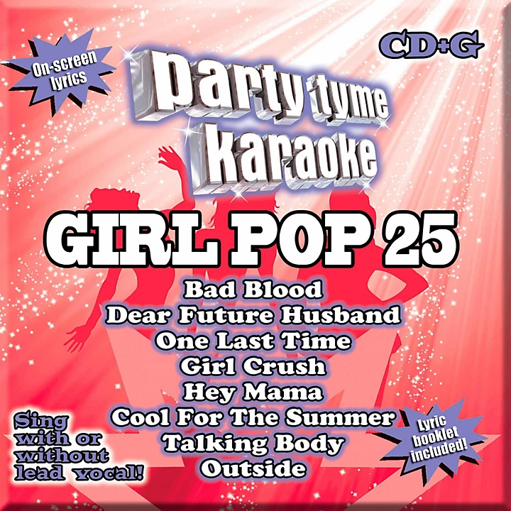 Party Tyme Karaoke Girl Pop 25