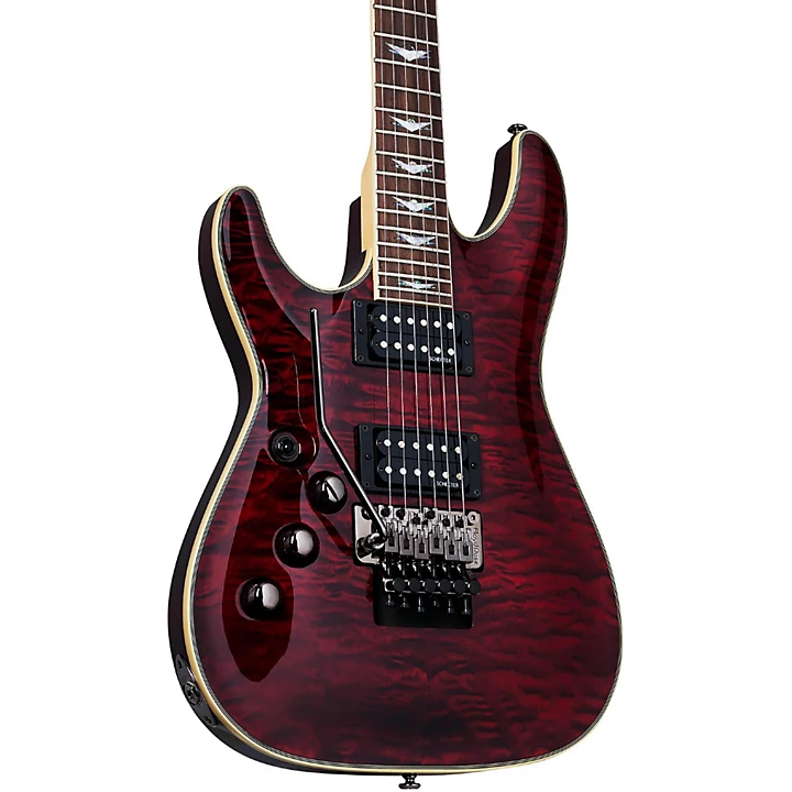 Omen Extreme 6 FR Left Handed Electric Guitar Black Cherry