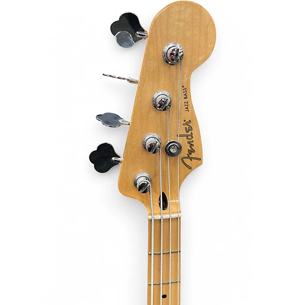 Used 2021 Fender Player Plus Jazz Bass Plus Top Blue Burst Electric Bass Guitar