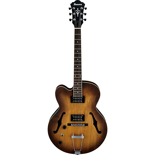 AF55L Artcore Series Left Handed Hollowbody Electric Guitar Flat Tobacco