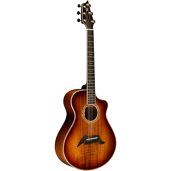 Legacy All Koa Limited Edition Cutaway Companion Acoustic Electric Guitar Shadowburst
