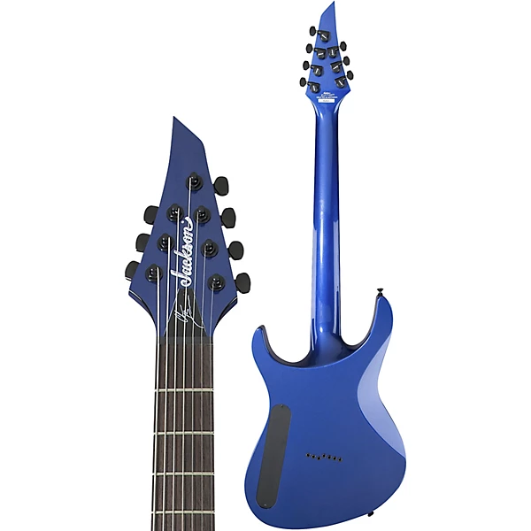 Jackson Pro Series Signature Chris Broderick Soloist HT7 Electric Guitar Metallic Blue