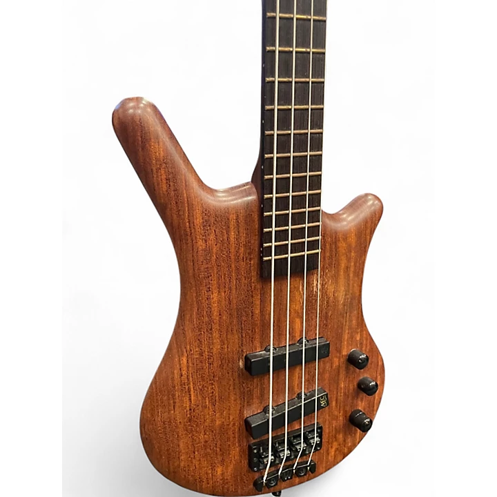 Used Warwick Thumb 4 String Bolt On NATURAL Electric Bass Guitar