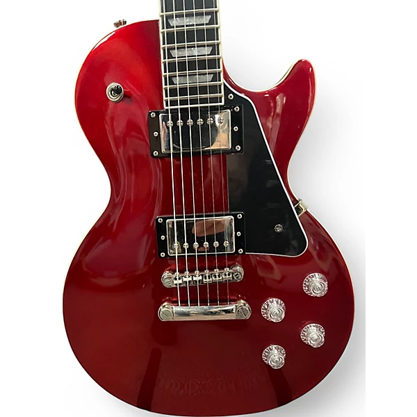 Epiphone Used Epiphone Les Paul Modern red sparkle Solid Body Electric Guitar.gc