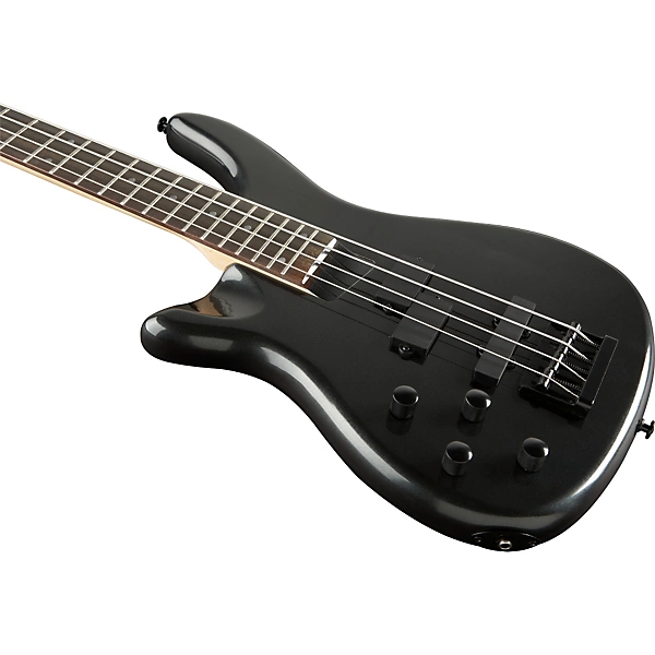 Rogue LX200BL Left Handed Series III Electric Bass Guitar Pearl Black