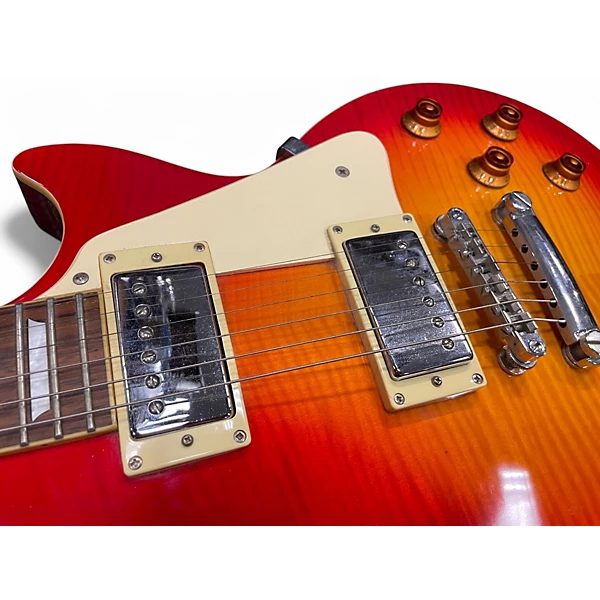 Used Epiphone Les Paul Standard Cherry Sunburst Solid Body Electric Guitar