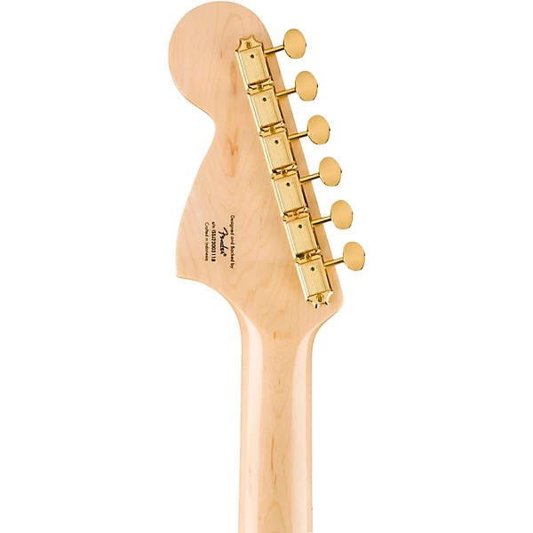 Squier Paranormal Troublemaker Telecaster Deluxe Gold Hardware Limited Edition Electric Guitar Black