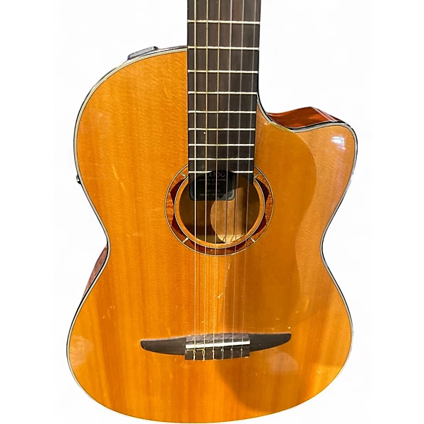 Yamaha Used Yamaha NCX700 Natural Classical Acoustic Electric Guitar