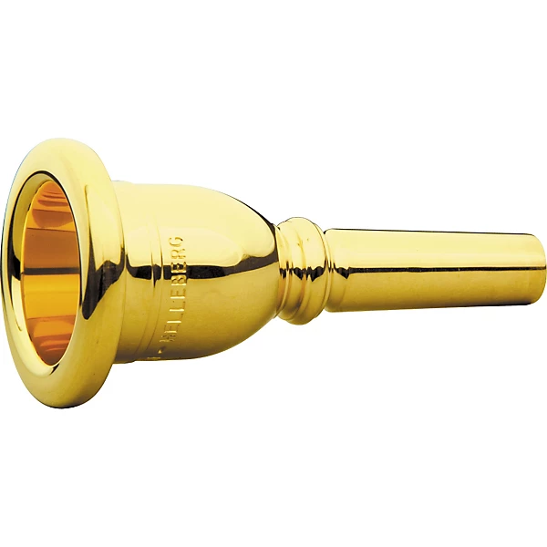 Standard Series Tuba Mouthpiece in Gold Helleberg Gold