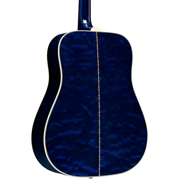Bats in Flight Limited Edition Acoustic Electric Guitar Midnight Edge Burst