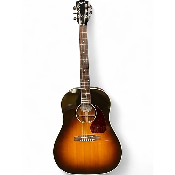 Used Gibson J45 Standard Vintage Sunburst Acoustic Electric Guitar