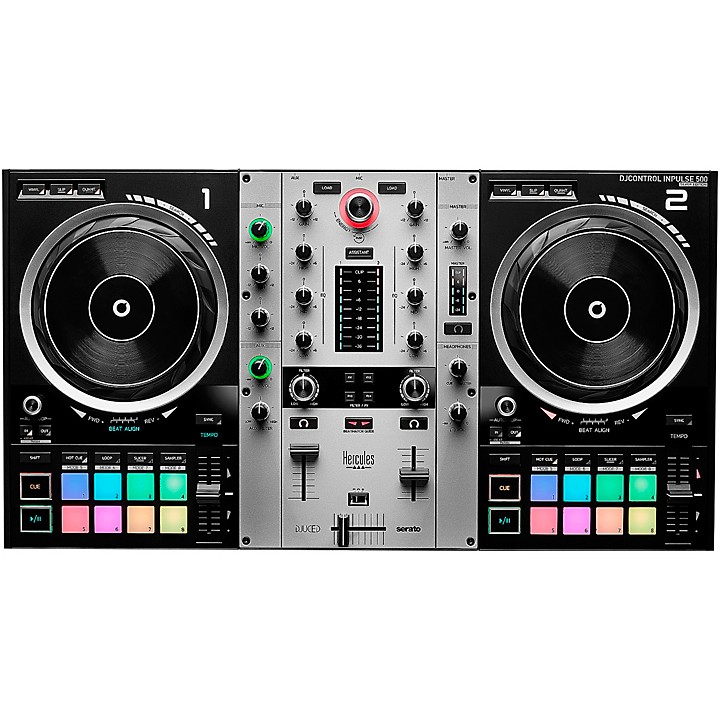 Hercules DJ Control Inpulse 500 Limited Edition Silver