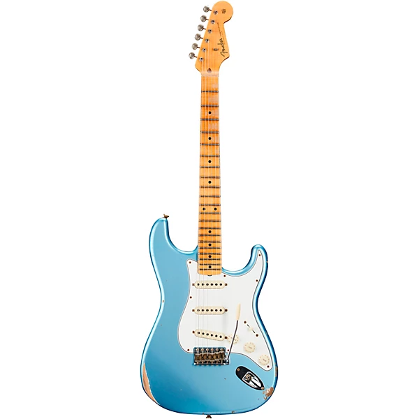 Fender Custom Shop Limited Edition Tomatillo Stratocaster Special Relic Electric Guitar Super Faded Aged Lake Placid Blue