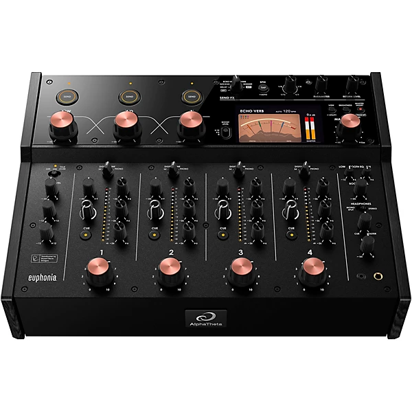 EUPHONIA Professional 4 Channel Rotary Mixer