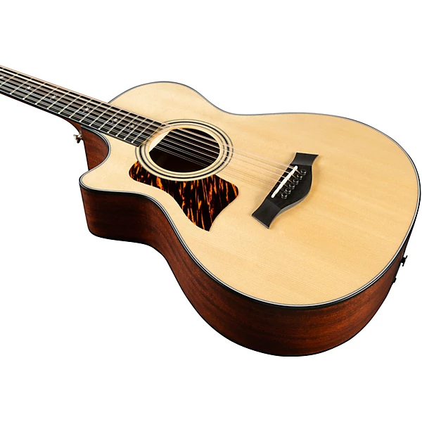 Taylor 352ce 12 Fret 12 String Left Handed Grand Concert Acoustic Electric Guitar Natural