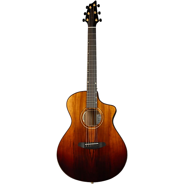 Oregon All Myrtlewood Limited Edition Cutaway Concert Acoustic Electric Guitar Sahara