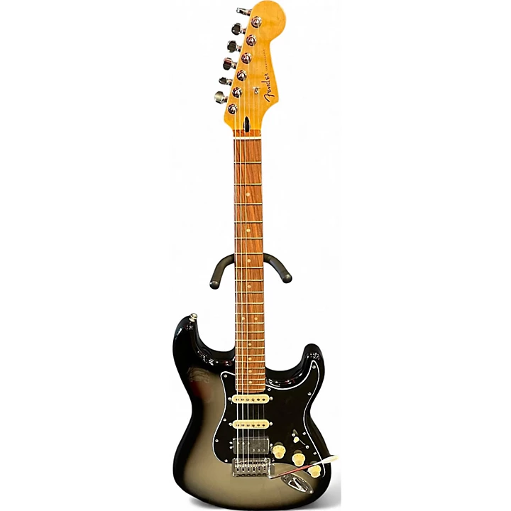 Used Fender Player Plus Stratocaster HSS Silverburst Solid Body Electric Guitar