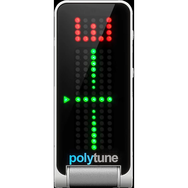 PolyTune Polyphonic Clip On Tuner White