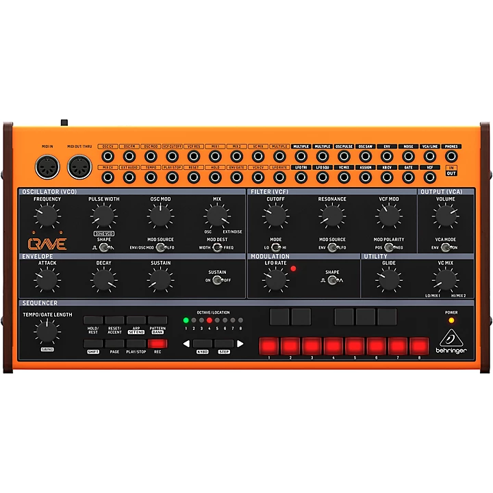 Behringer CRAVE Analog Semi Modular Synthesizer Level 2