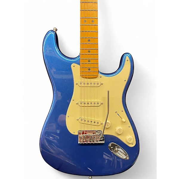 Used Fender American Ultra Stratocaster Blue Solid Body Electric Guitar