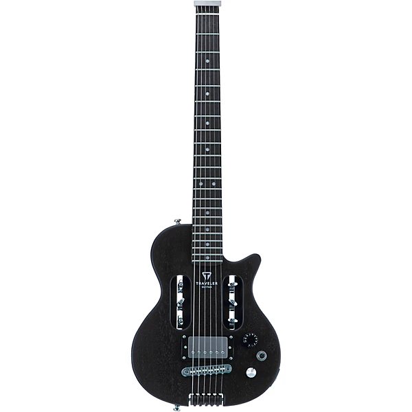 EG 1 Mod X Electric Hybrid Travel Electric Guitar Black Satin