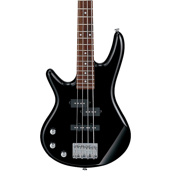 GSRM20L Mikro Left Handed 4 String Short Scale Bass Guitar Black