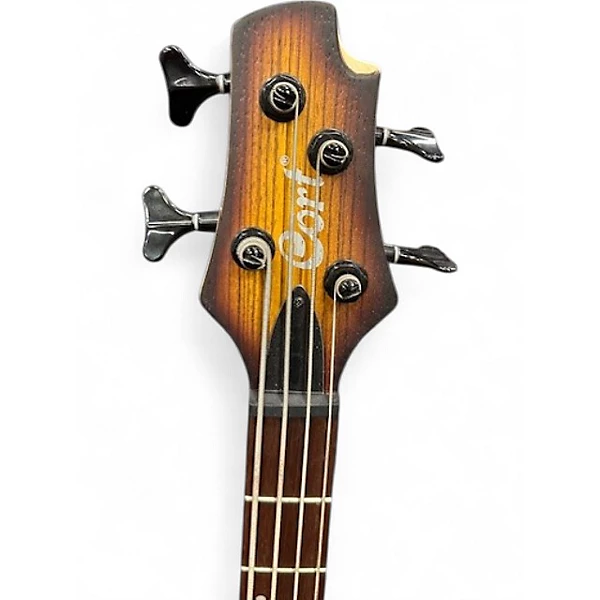 Used Cort C4 Plus ZBMH Trans Brown Electric Bass Guitar