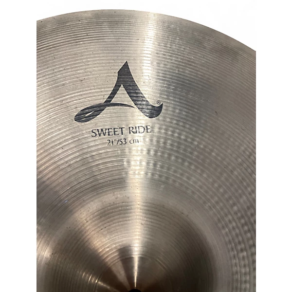 Zildjian Used Zildjian 21in A Custom Crash Cymbal.gc