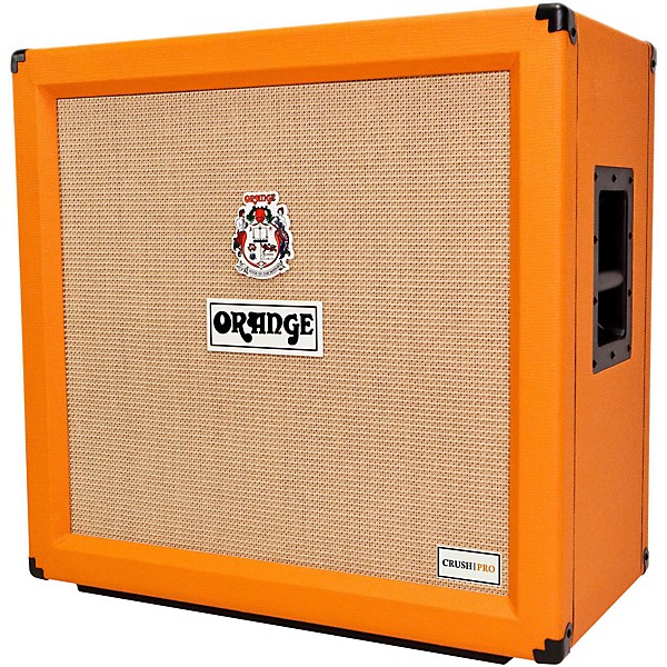 Orange Amplifiers Crush Pro 4x12 Guitar Cabinet Level 1 Orange J13146004002000.gc