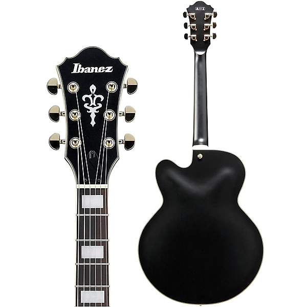 Ibanez Artcore AF75G Hollowbody Electric Guitar Flat Black