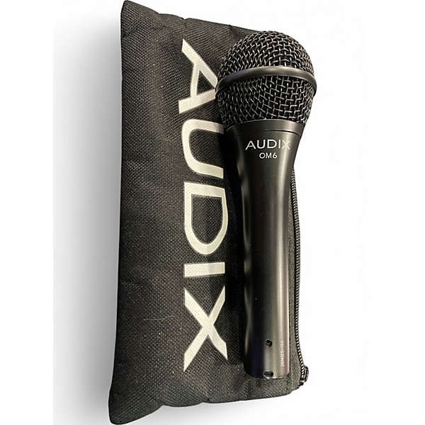 Audix Used Audix OM6 Dynamic Microphone.gc