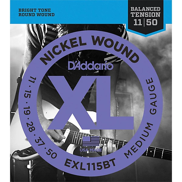 EXL115BT Balanced Tension Medium Electric Guitar Strings 2 Pack