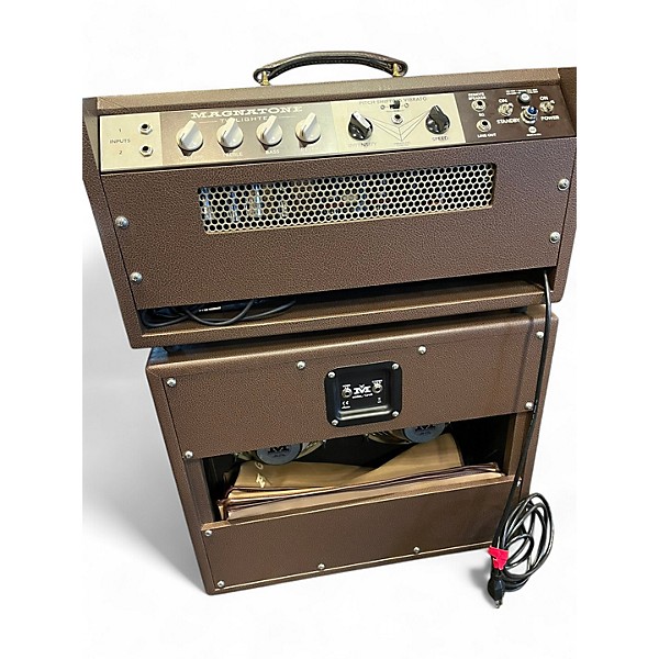 Used 2020s Magnatone twilighter head and cab Guitar Stack