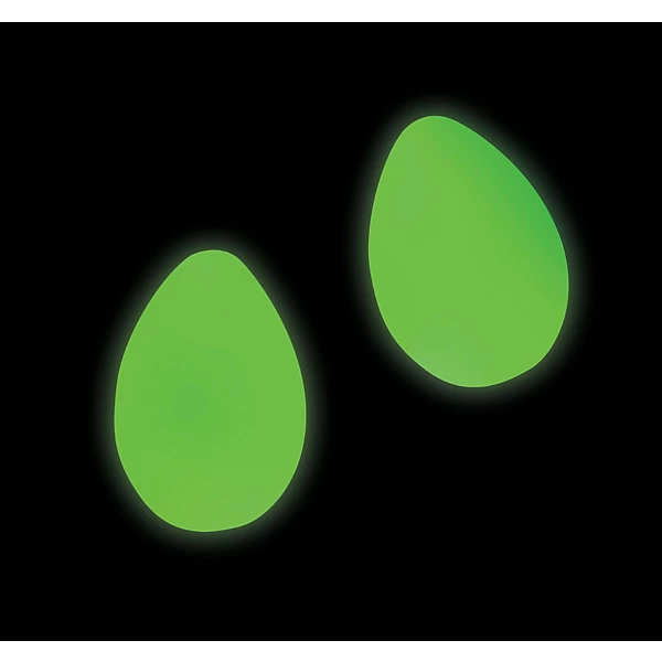 Glow In The Dark Egg Shakers 1 Pair