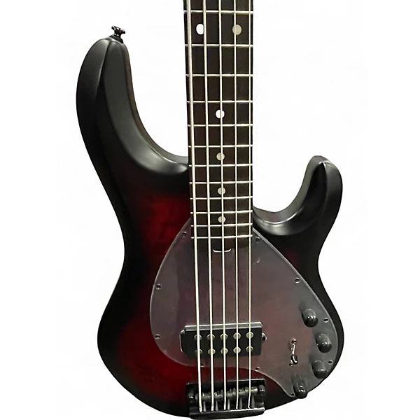 Used Sterling by Music Man STINGRAY RAY 35 DARK SCARLET Electric Bass Guitar