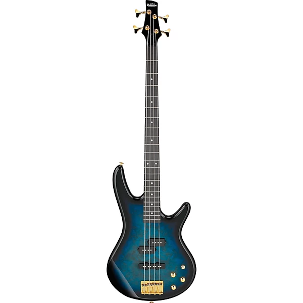 Ibanez GSR200PC 4 String Electric Bass Guitar Transparent Marine Burst