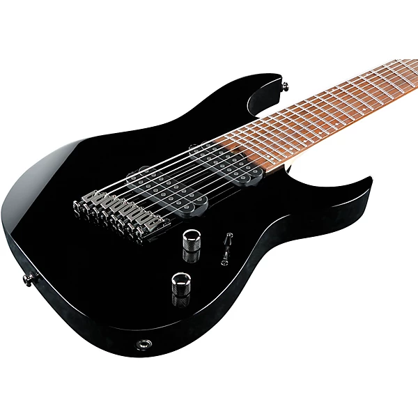 Ibanez RGMS8 Multi Scale 8 String Electric Guitar Black