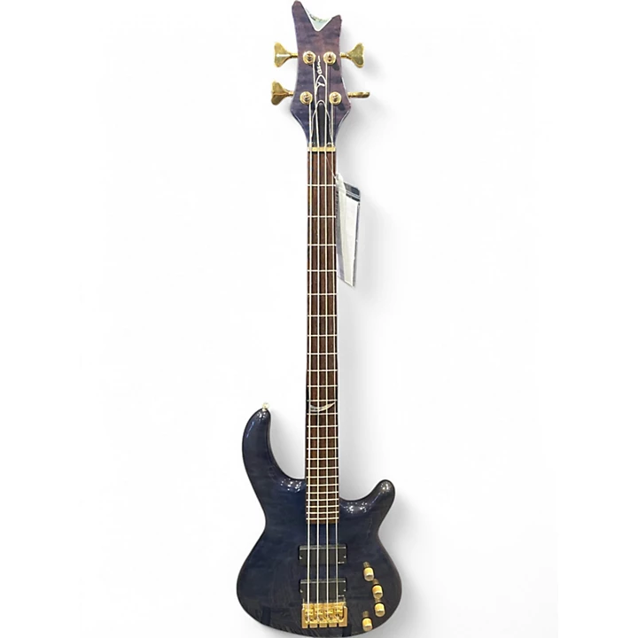 Dean Used Dean EUROPEAN CUSTOM SELECT BLUE Electric Bass Guitar.gc