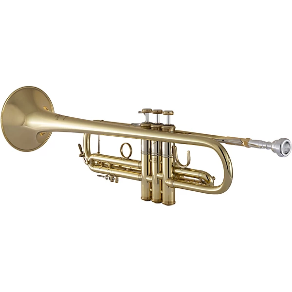 190 Stradivarius 37 Bell Medium Plus Bore Series Unlacquered Professional Bb Trumpet Unlacquered