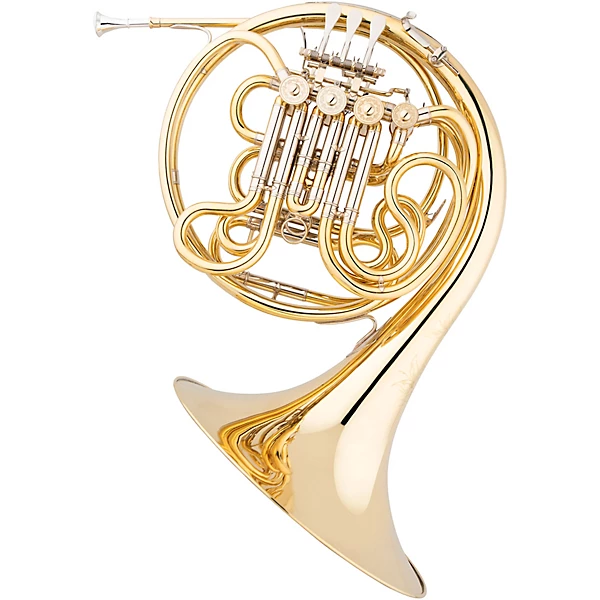 EFH885U Professional Series Geyer Knopf Double Horn with Fixed Bell Raw Brass