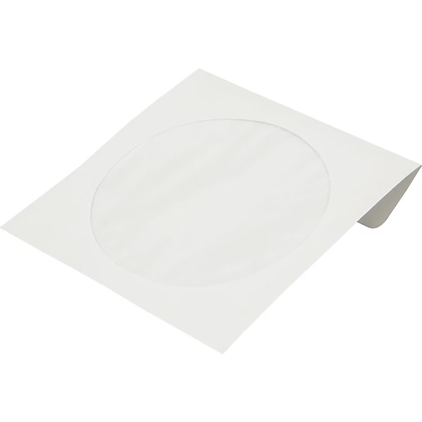 CD DVD Paper Sleeves with Window 100 Pack