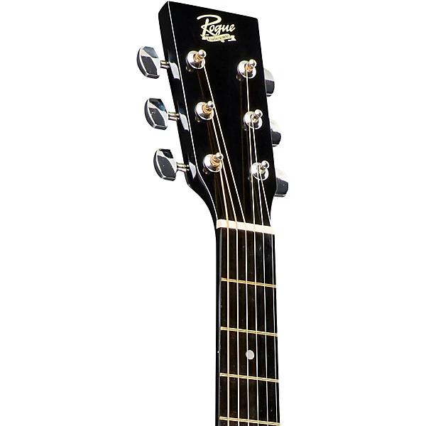 Rogue RA 090 Concert Cutaway Acoustic Electric Guitar Black