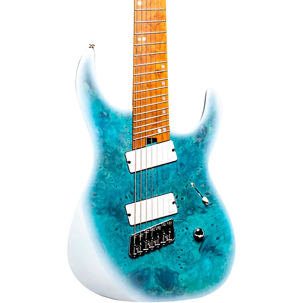 Legator N7FOD Ninja Overdrive 7 String Multi Scale Electric Guitar Arctic