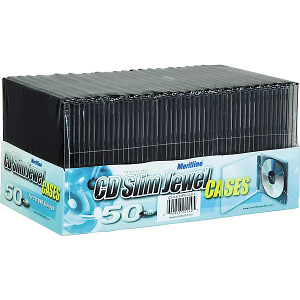Slim Jewel Case 50 Pack