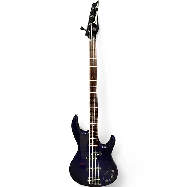 Ibanez Used Ibanez TRB100 Blue Electric Bass Guitar.gc
