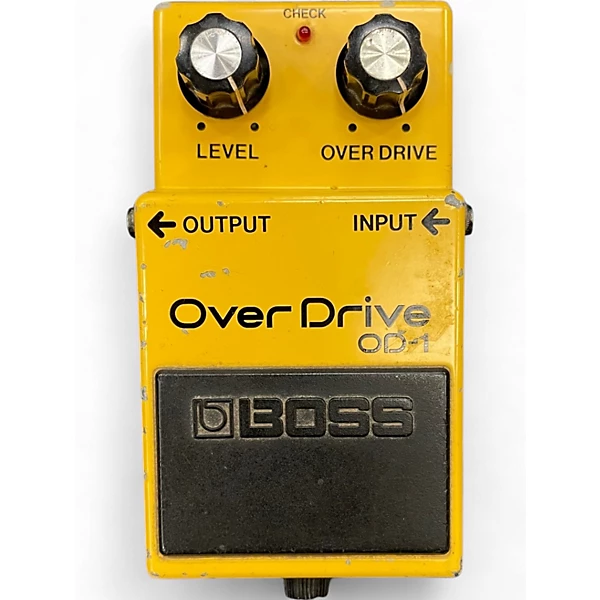 Vintage 1970s BOSS OD1 Overdrive Effect Pedal