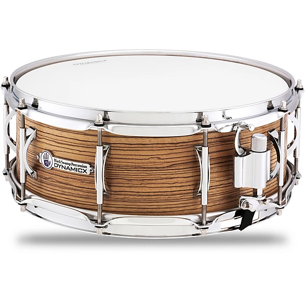 Dynamicx BackBeat Series Snare Drum with Zebrawood Veneer