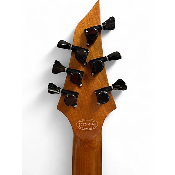 Used Balaguer CUSTOM SELECT DIABLO SILVER Solid Body Electric Guitar