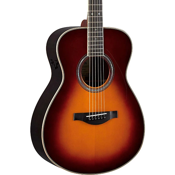 Yamaha LS Transacoustic Jumbo Concert Acoustic Electric Guitar Level 2 Brown Sunburst
