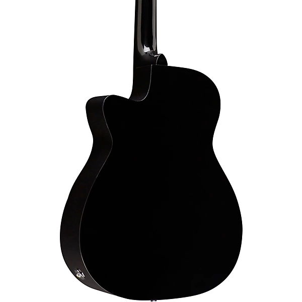 Rogue RA 090 Concert Cutaway Acoustic Electric Guitar Black